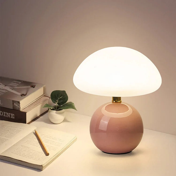 PoshMushroom | Stilfuld Fransk Svampelampe