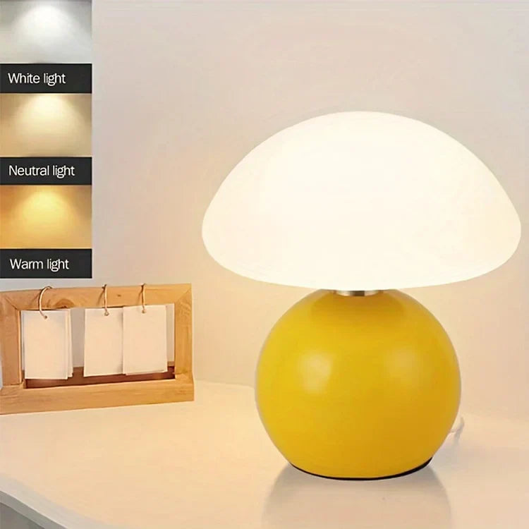 PoshMushroom | Stilfuld Fransk Svampelampe
