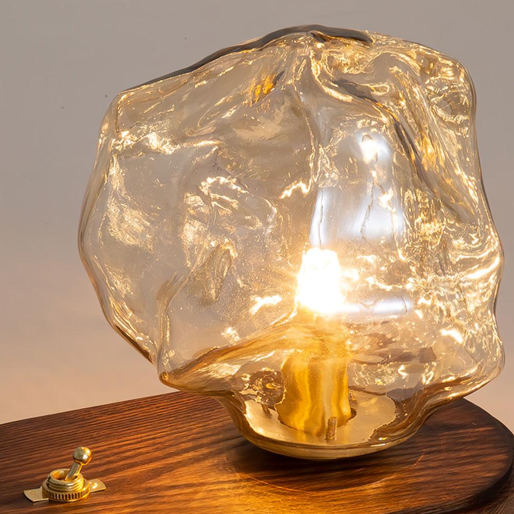 PrismStone | Moderne Glasblok Lampe