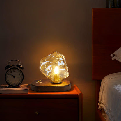 PrismStone | Moderne Glasblok Lampe