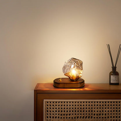 PrismStone | Moderne Glasblok Lampe