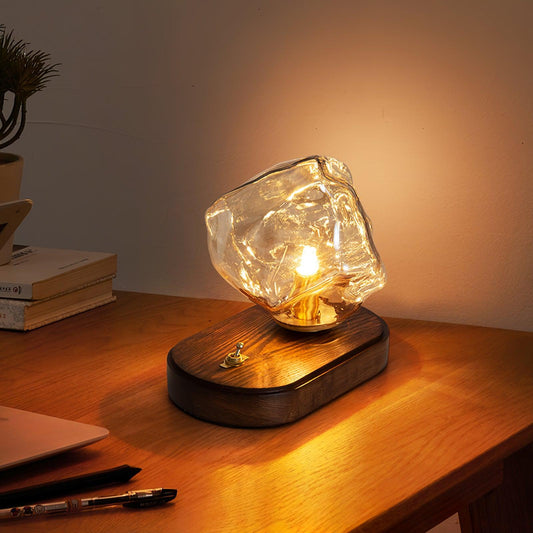 PrismStone | Moderne Glasblok Lampe