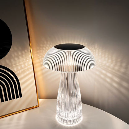 PrismaLuxe | Slank Glas Bordlampe