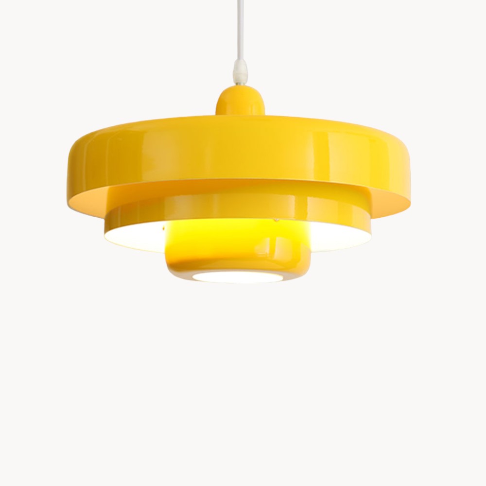 PrismicCircle | Moderne Glas Loftlampe i Nordisk Design til Hjemmet