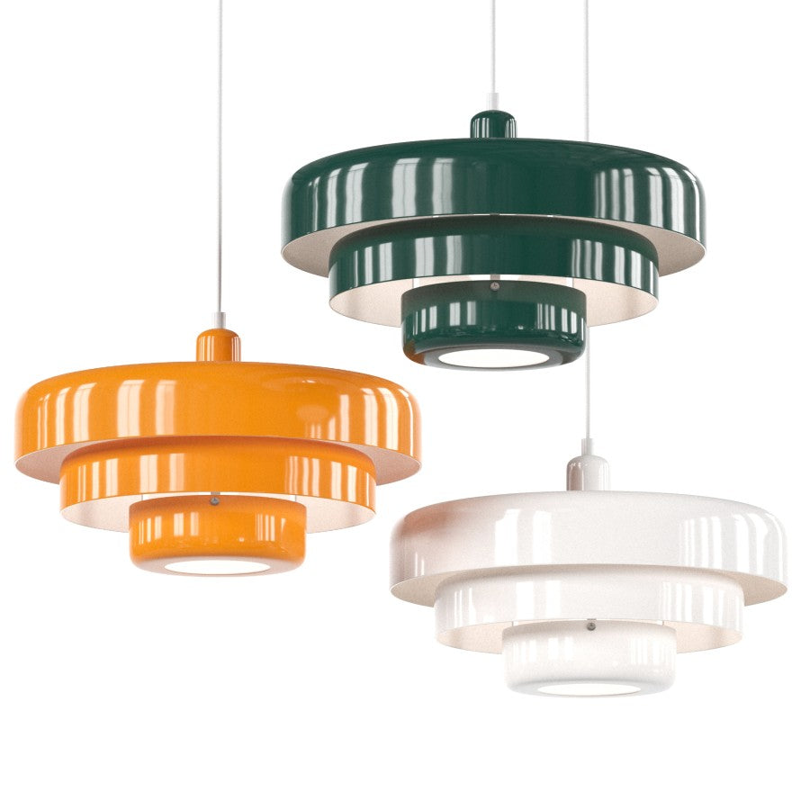 PrismicCircle | Moderne Glas Loftlampe i Nordisk Design til Hjemmet