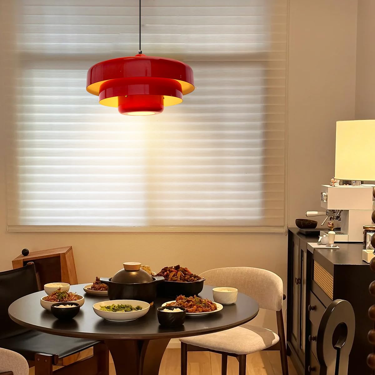 PrismicCircle | Moderne Glas Loftlampe i Nordisk Design til Hjemmet