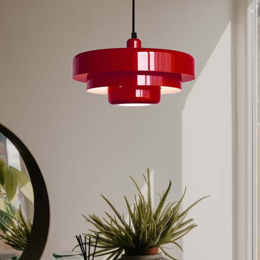 PrismicCircle | Moderne Glas Loftlampe i Nordisk Design til Hjemmet