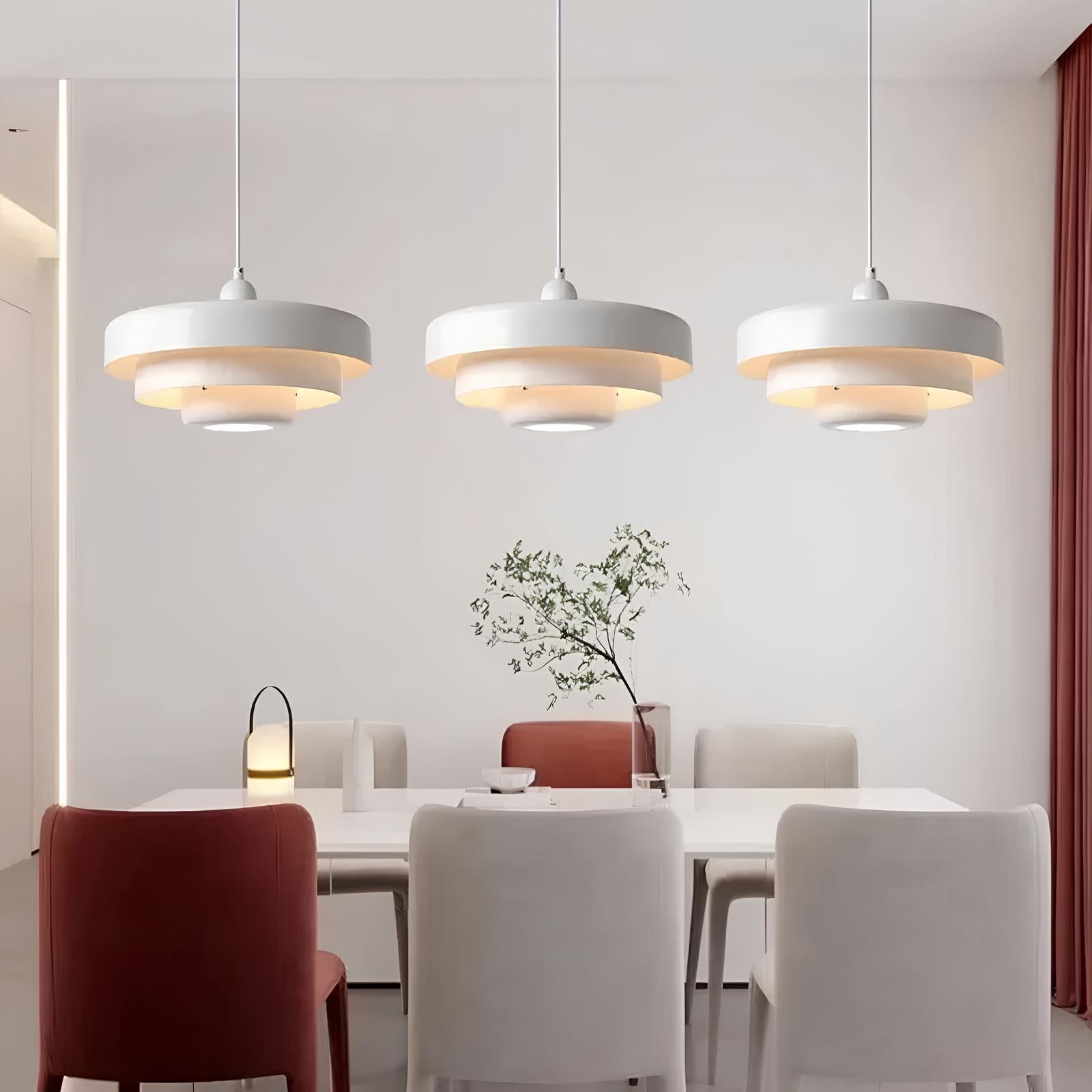 PrismicCircle | Moderne Glas Loftlampe i Nordisk Design til Hjemmet