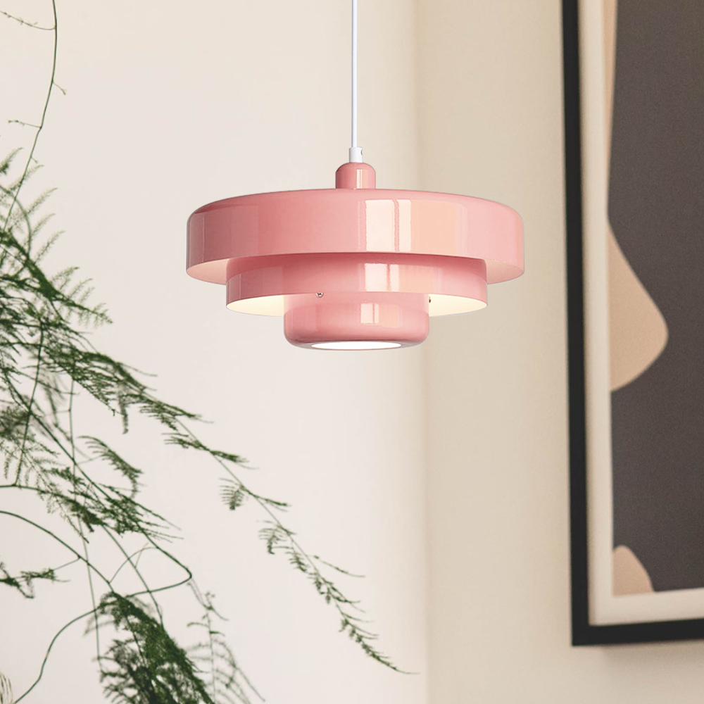 PrismicCircle | Moderne Glas Loftlampe i Nordisk Design til Hjemmet
