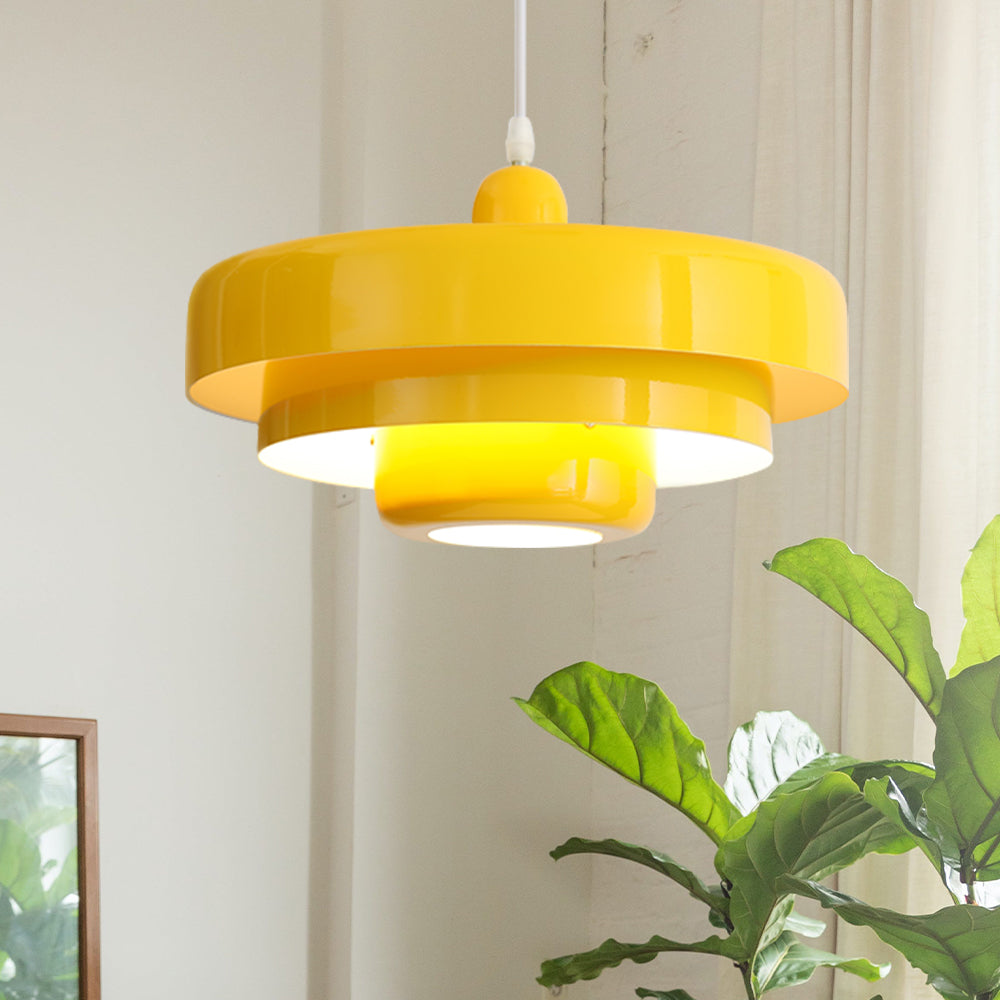 PrismicCircle | Moderne Glas Loftlampe i Nordisk Design til Hjemmet