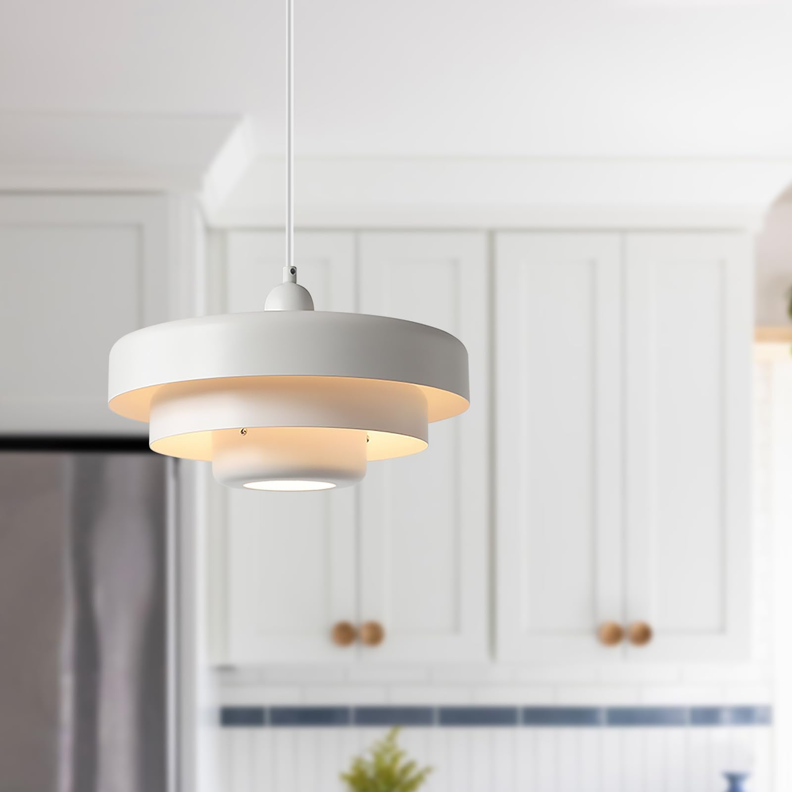 PrismicCircle | Moderne Glas Loftlampe i Nordisk Design til Hjemmet