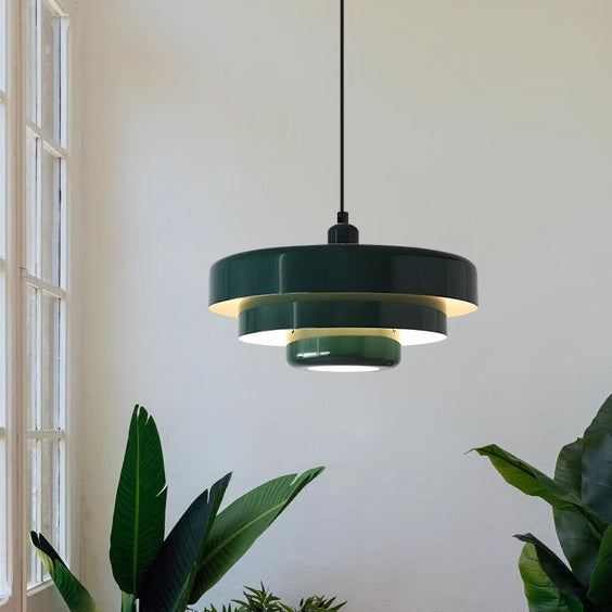 PrismicCircle | Moderne Glas Loftlampe i Nordisk Design til Hjemmet