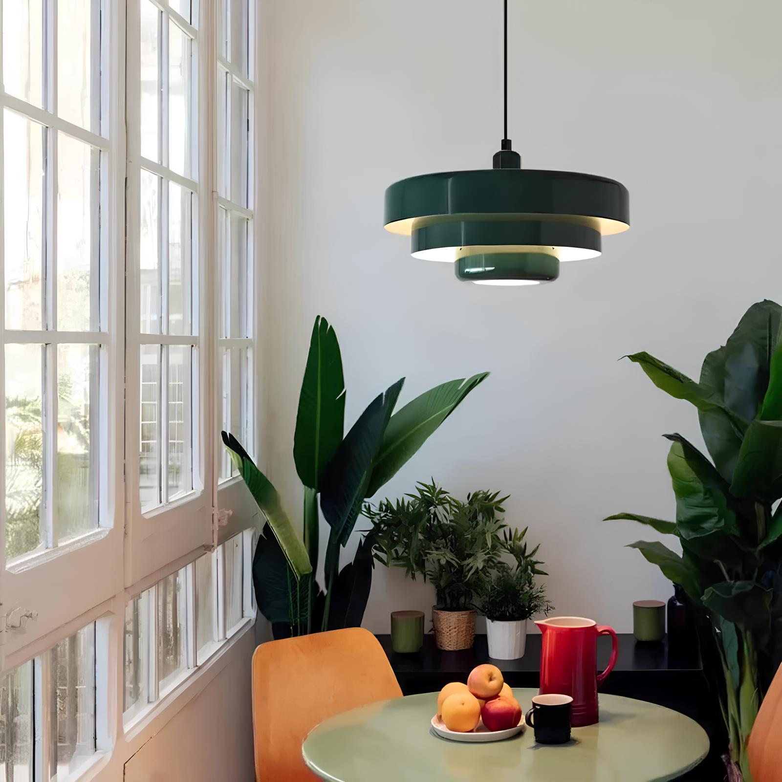 PrismicCircle | Moderne Glas Loftlampe i Nordisk Design til Hjemmet