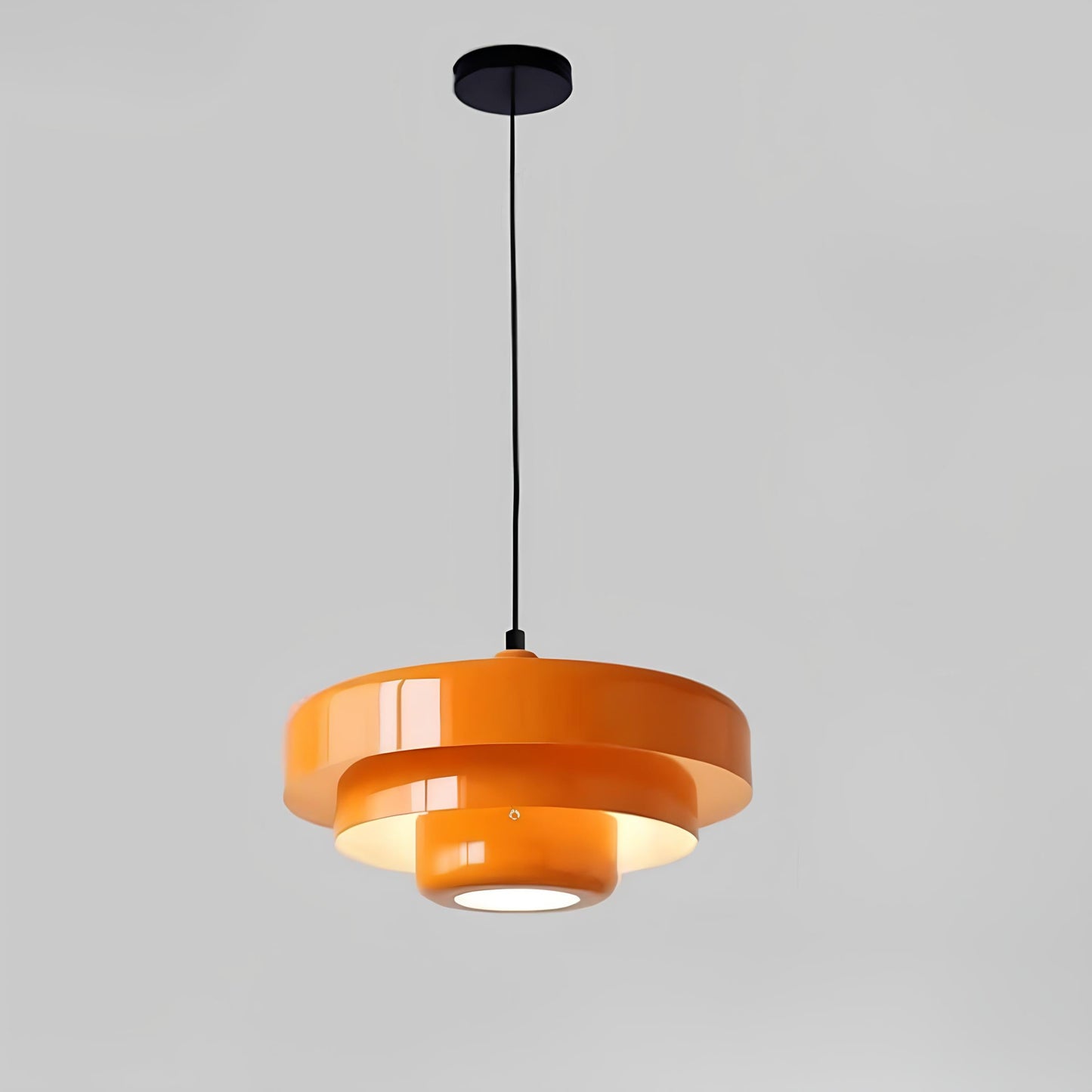 PrismicCircle | Moderne Glas Loftlampe i Nordisk Design til Hjemmet