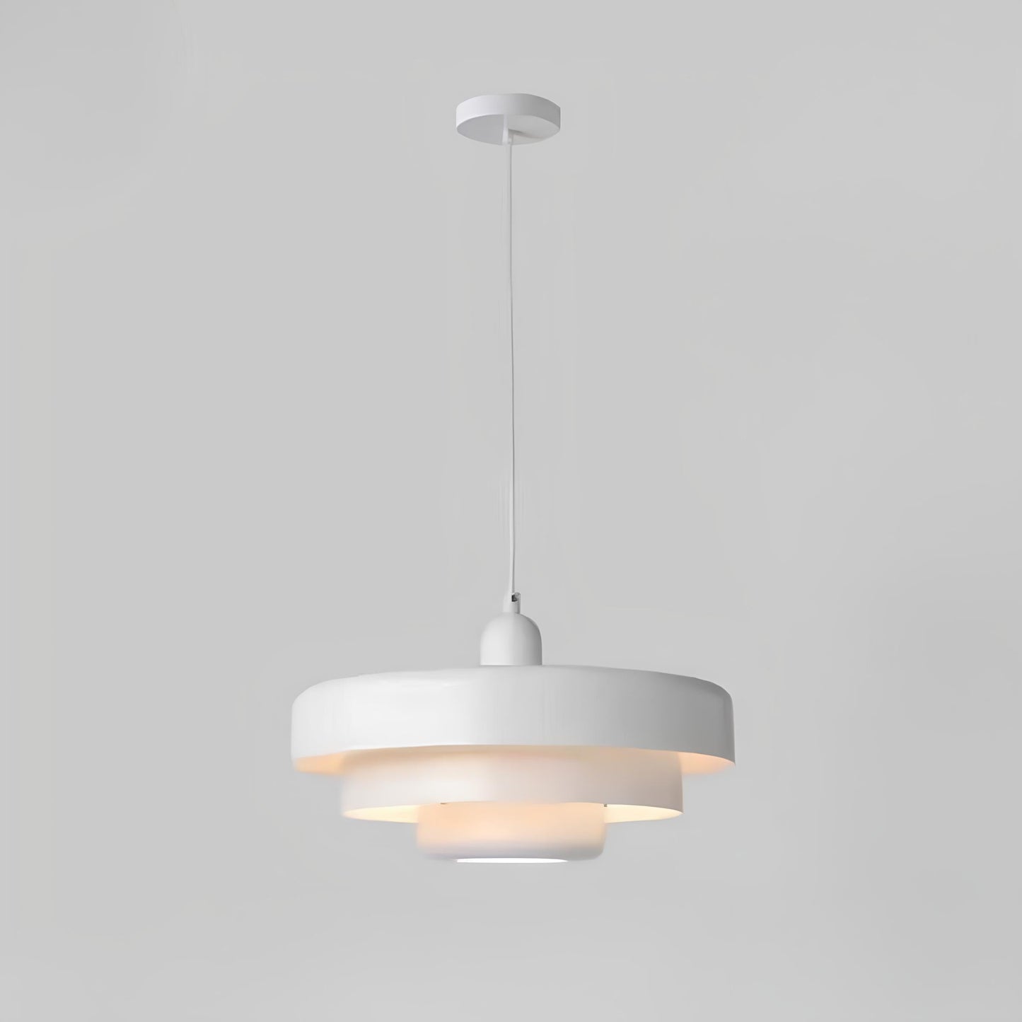 PrismicCircle | Moderne Glas Loftlampe i Nordisk Design til Hjemmet