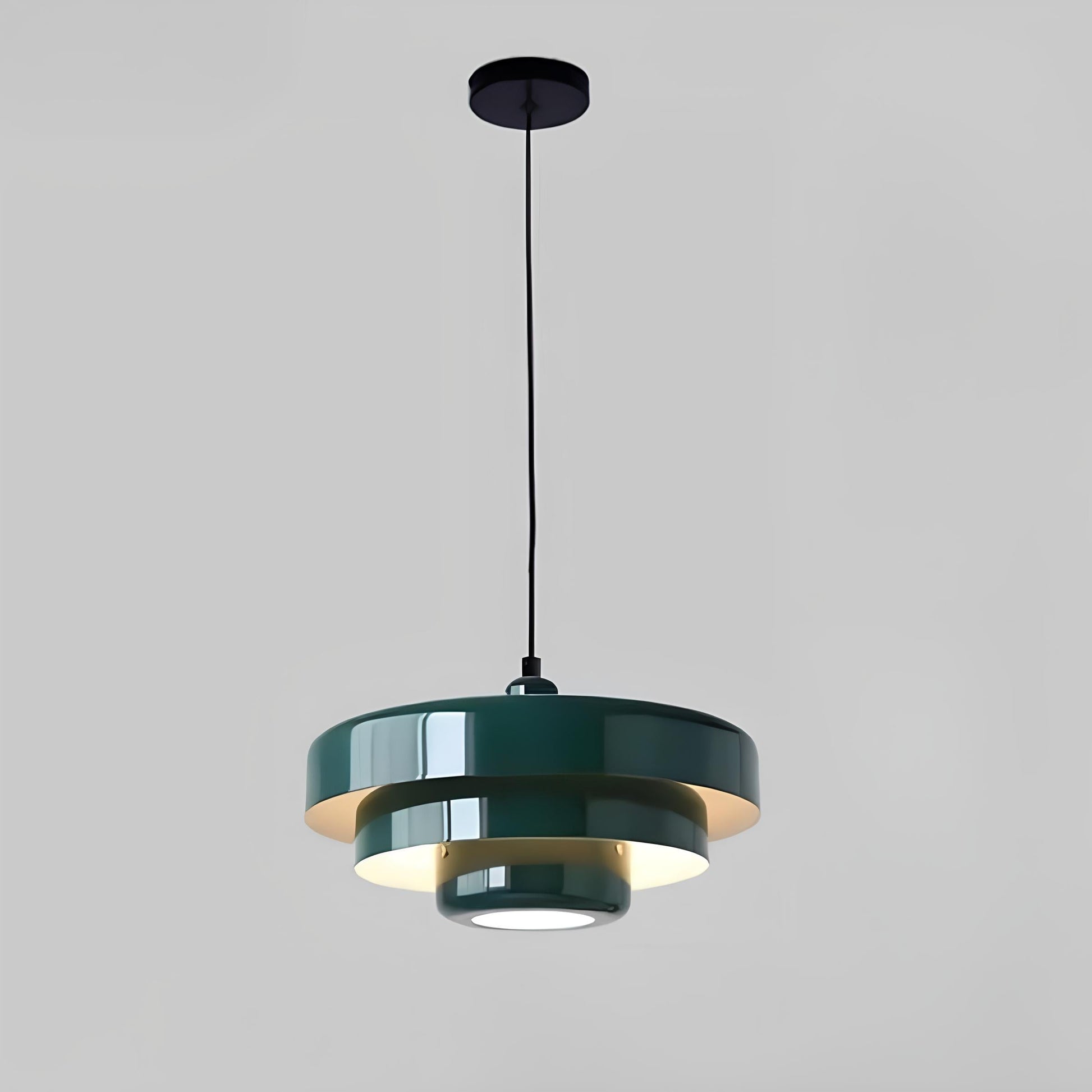 PrismicCircle | Moderne Glas Loftlampe i Nordisk Design til Hjemmet
