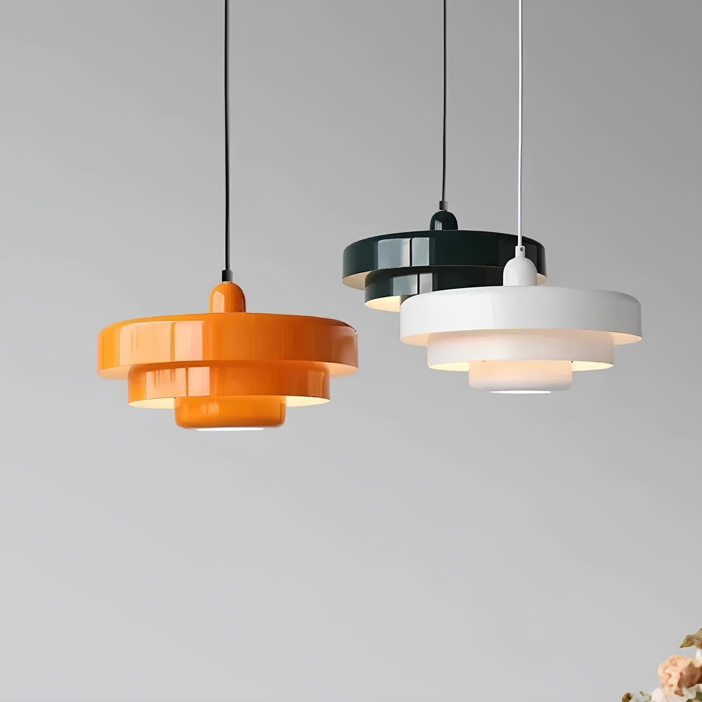 PrismicCircle | Moderne Glas Loftlampe i Nordisk Design til Hjemmet