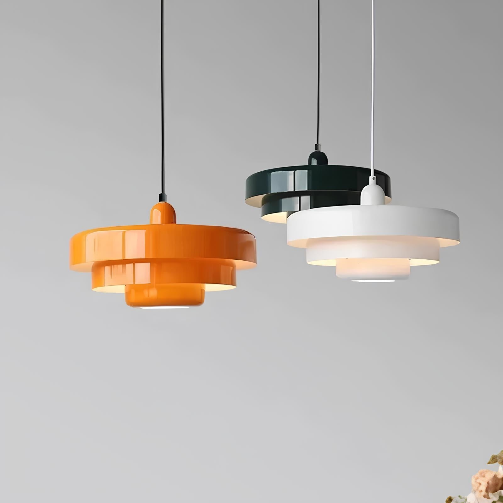 PrismicCircle | Moderne Glas Loftlampe i Nordisk Design til Hjemmet