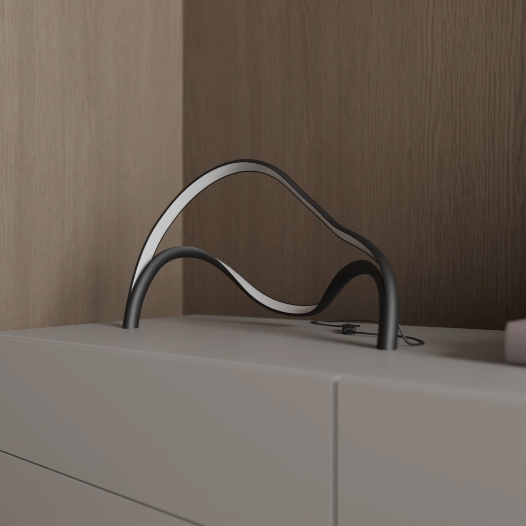 PureArc | Minimalistisk LED Bordlampe
