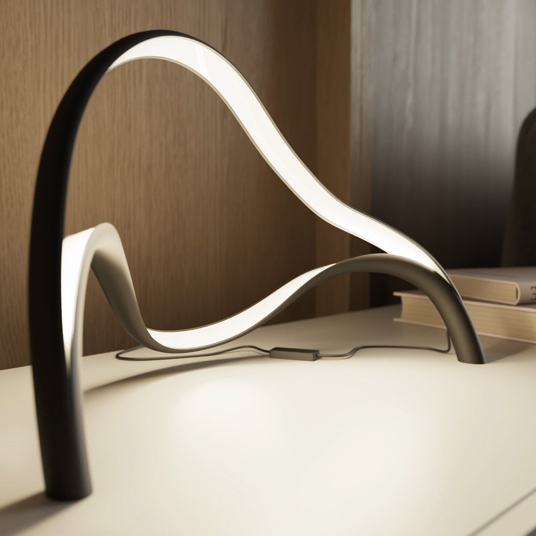 PureArc | Minimalistisk LED Bordlampe