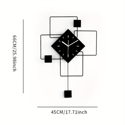QuadraClock | Moderne Geometrisk Vægur