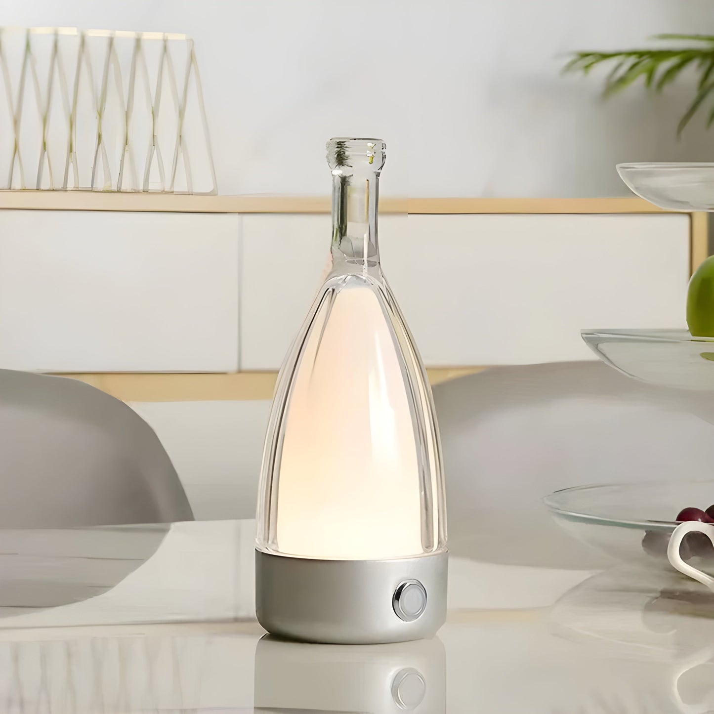 BottleLight | Opladelig Vinflaske Natlampe