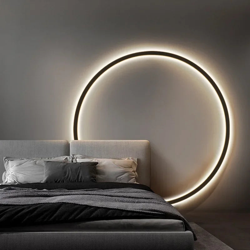 RadiantCircle | Minimalistisk Væglampe