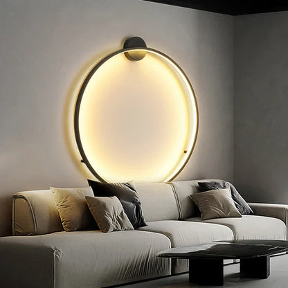 RadiantCircle | Minimalistisk Væglampe
