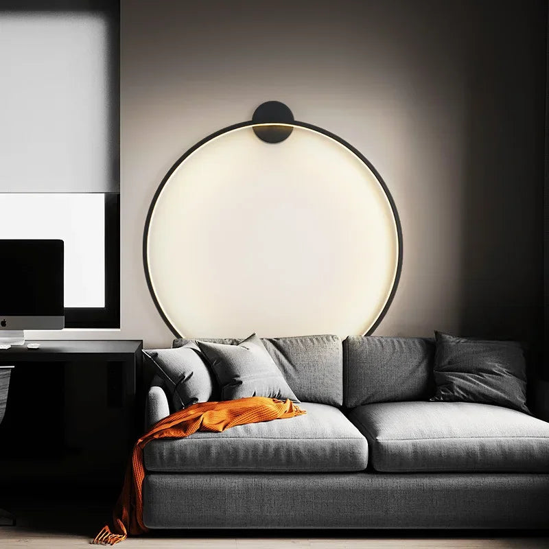 RadiantCircle | Minimalistisk Væglampe