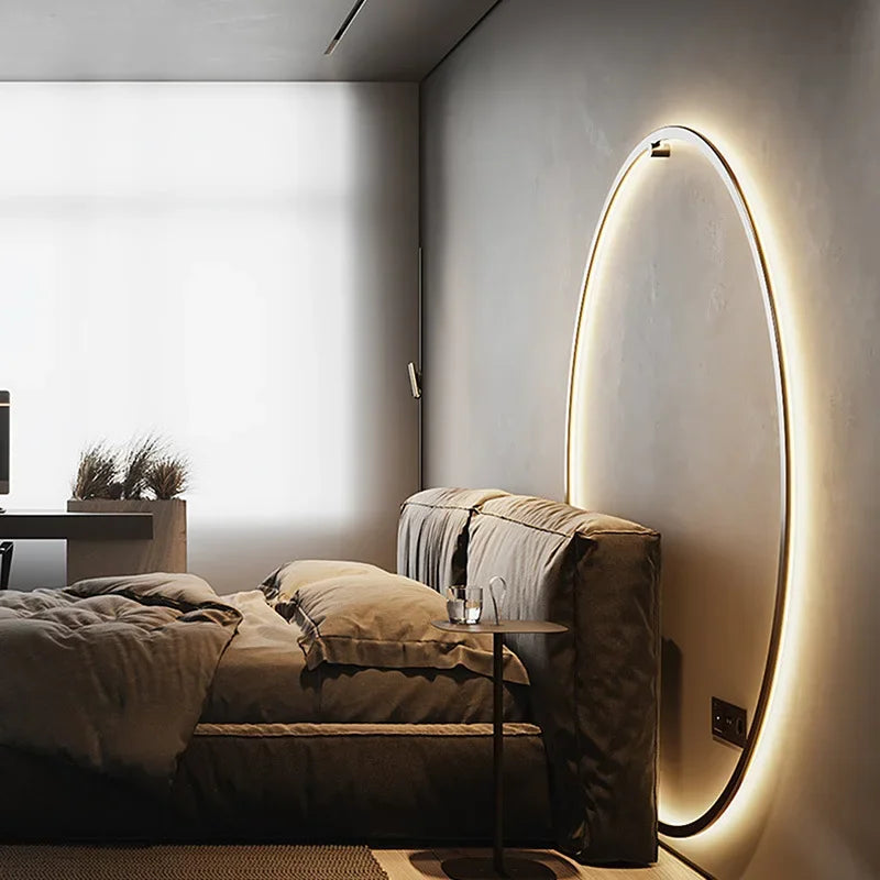 RadiantCircle | Minimalistisk Væglampe