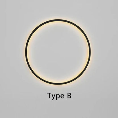 RadiantCircle | Minimalistisk Væglampe