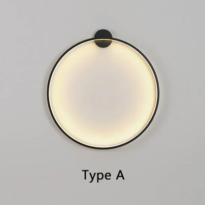 RadiantCircle | Minimalistisk Væglampe