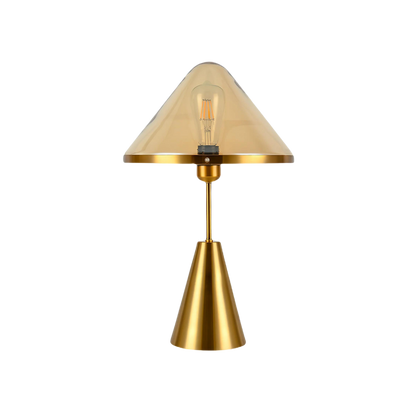 RadiantDome | Moderne Metallisk Accentlampe