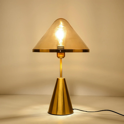 RadiantDome | Moderne Metallisk Accentlampe