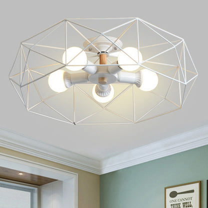 RadiantFrame | Stilfuld Åben-Kurv Loftlampe