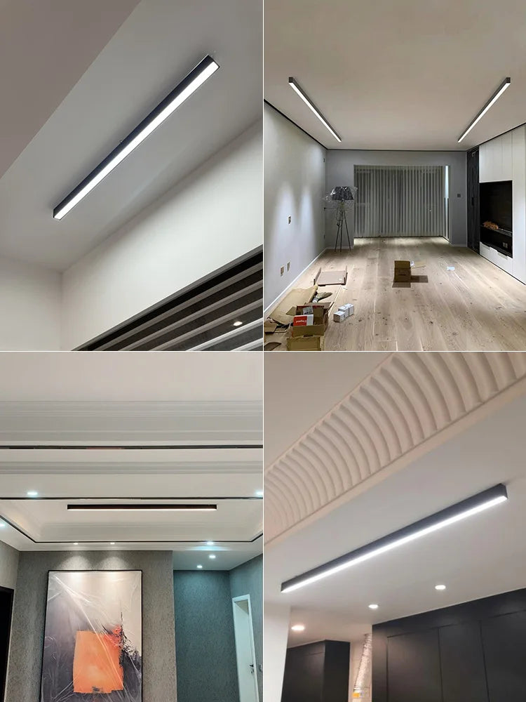 RadiantHalo | Moderne Loftlampe med Justerbar Lysstyrke