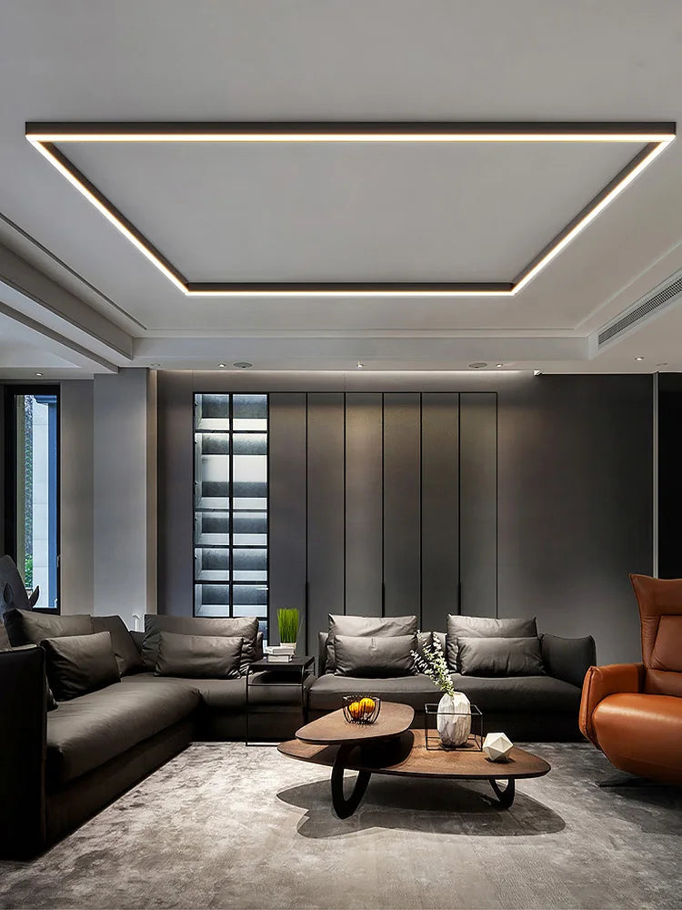 RadiantHalo | Moderne Loftlampe med Justerbar Lysstyrke