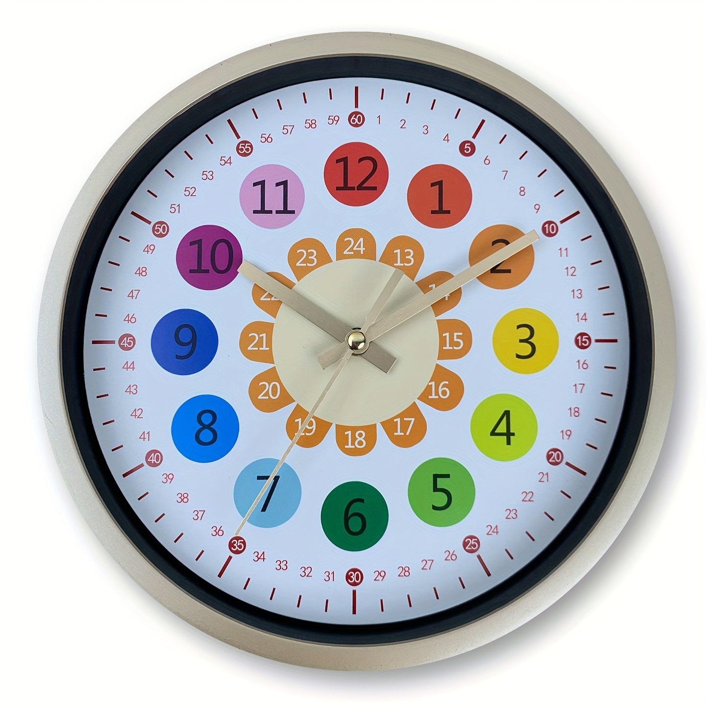 RainbowTime | Farverig Vægur