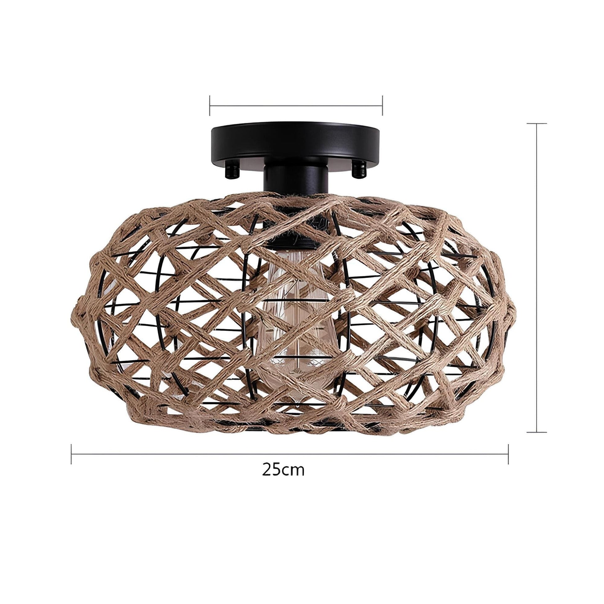 RattanRadiance | Charmerende Lyskilde