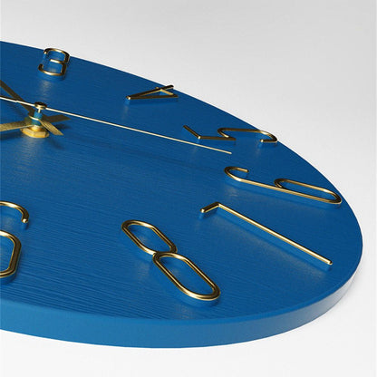 RegalTime | Moderne Vægur med Guld Akcent