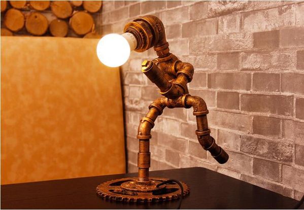 RetroLume | Klassisk Bordlampe i Metal