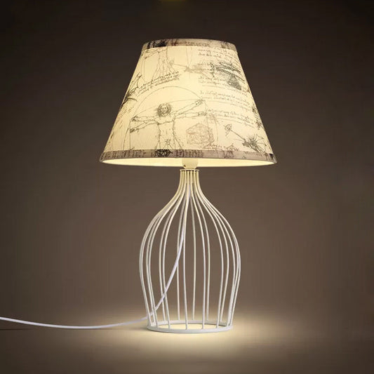 RetroRide | Dekorativ Trådramme Lampe
