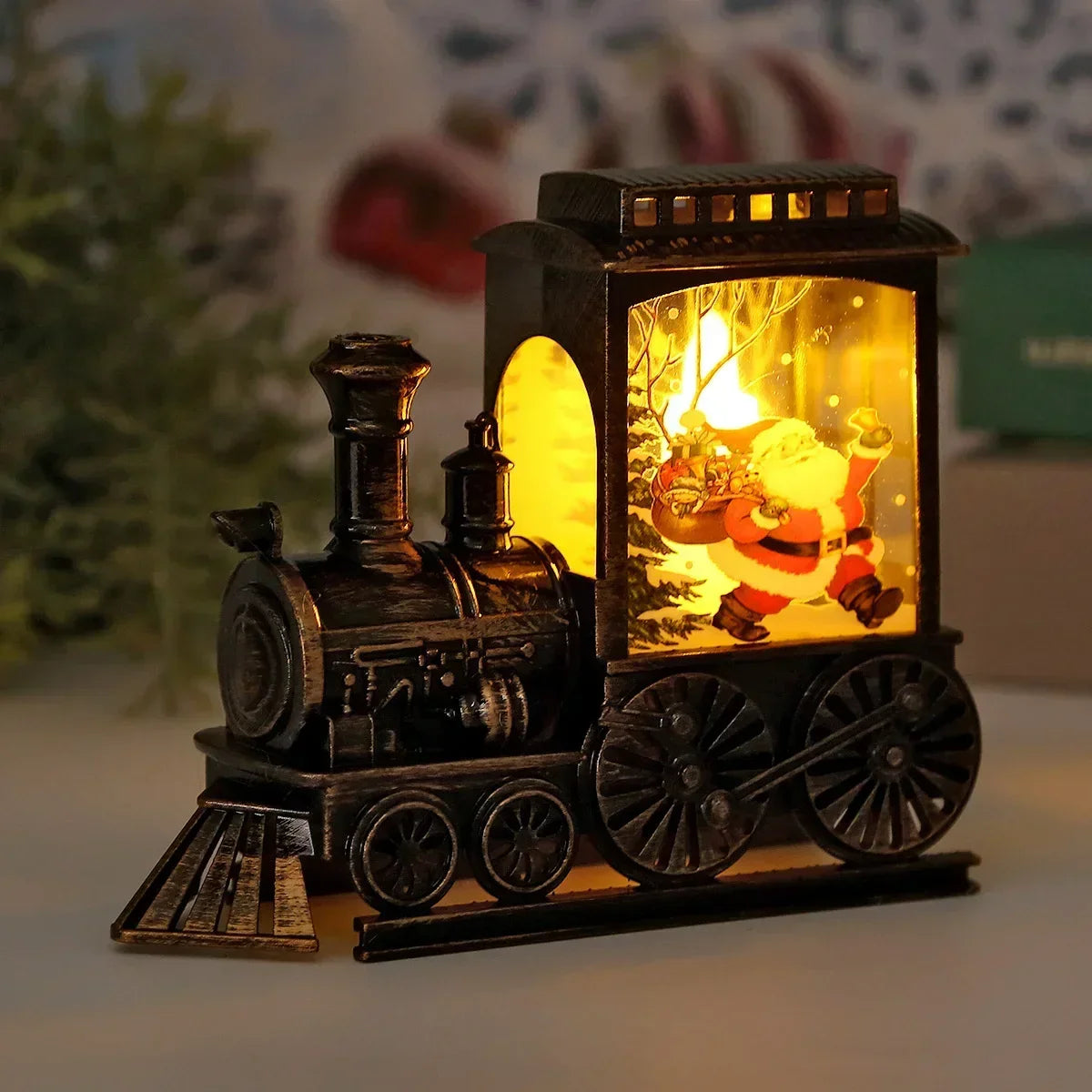RetroTrainGlow | Nostalgisk Vintage Lampe