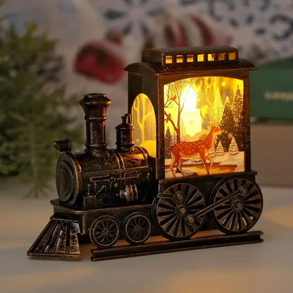 RetroTrainGlow | Nostalgisk Vintage Lampe