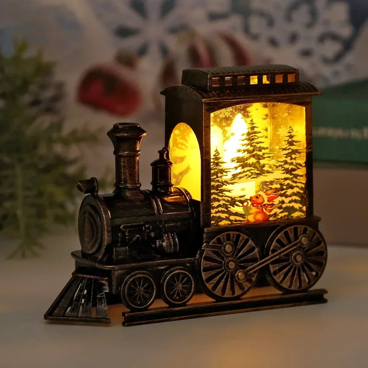 RetroTrainGlow | Nostalgisk Vintage Lampe