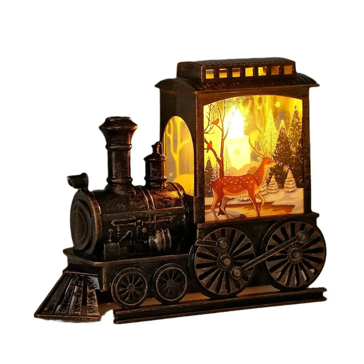 RetroTrainGlow | Nostalgisk Vintage Lampe