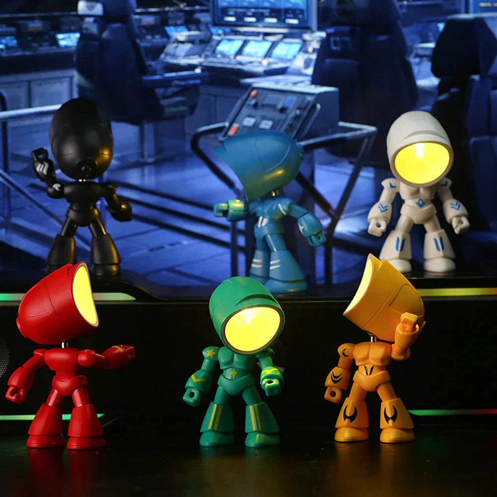 RoboticLume | Sjov og Praktisk Robot Bordlampe
