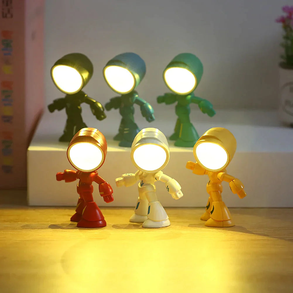 RoboticLume | Sjov og Praktisk Robot Bordlampe