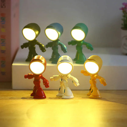 RoboticLume | Sjov og Praktisk Robot Bordlampe