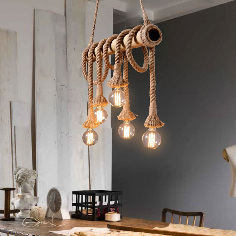 RopeLight | Moderne Sejlampe med Reb
